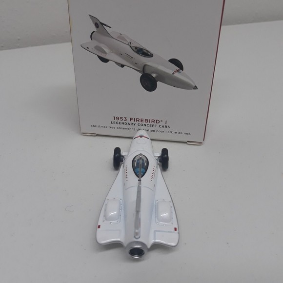 GM Firebird 1 1953 Legendary Concept Car Metal 2019 Hallmark Keepsake Ornament - Picture 6 of 8